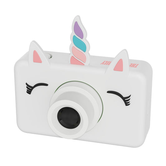 Premier appareil photo enfant design amusant licorne. 