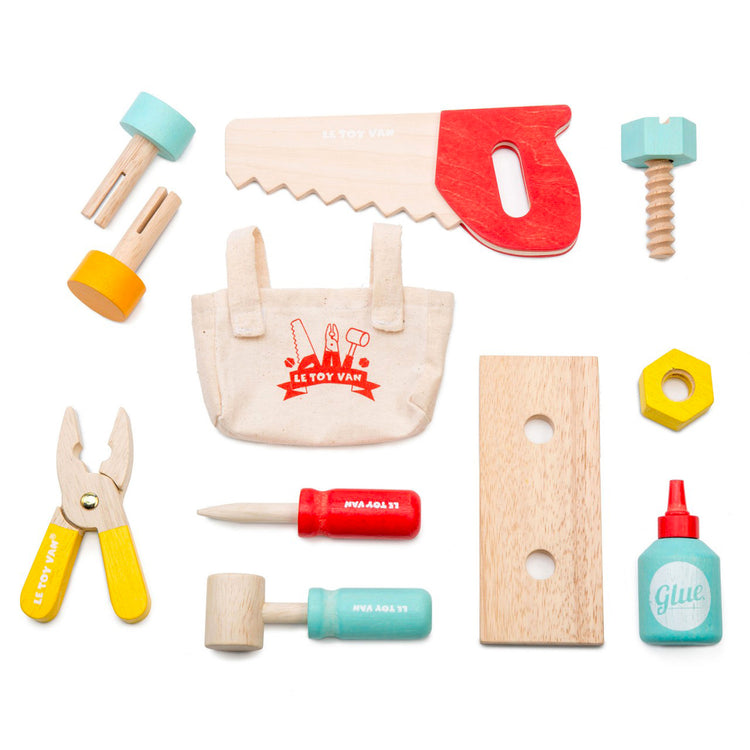 Jeu de bricolage en bois pour enfant - Boîte à outils éducative et créative Le Toy Van