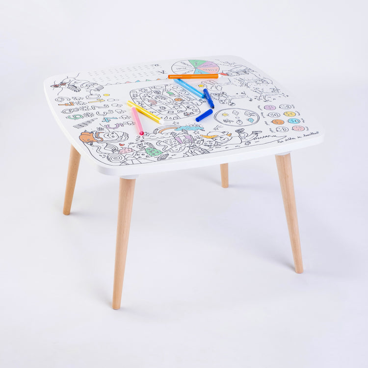 Cadeau original pour enfant créatif – Table de coloriage effaçable