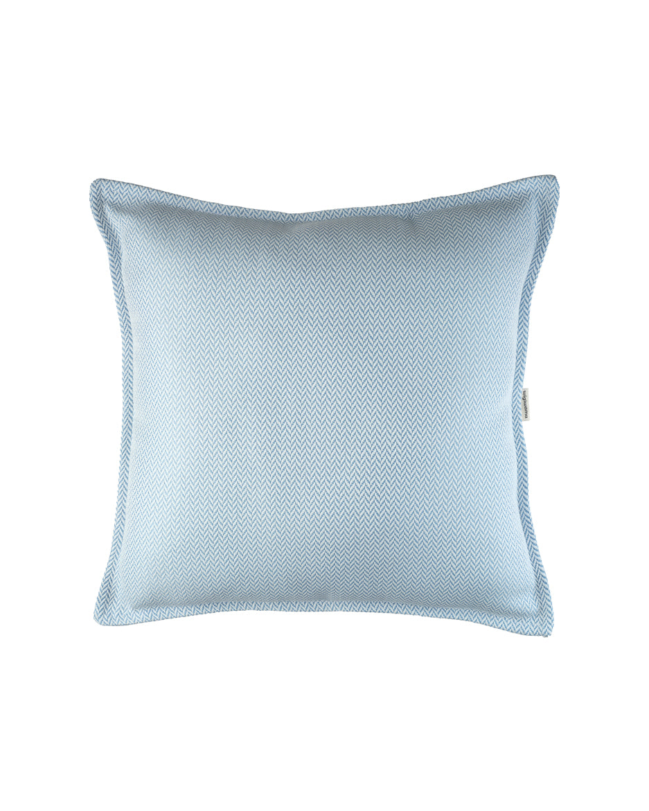 Coussin enfant bleu azur, idéal pour jardin ou terrasse