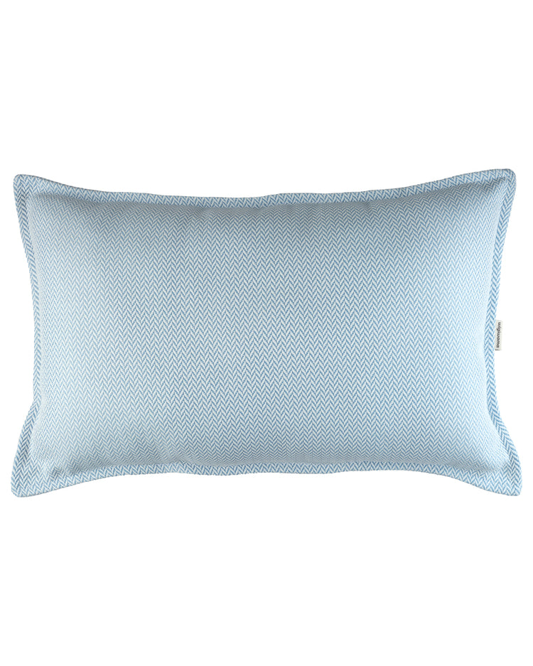 Coussin extérieur enfant bleu azur Wigiwama, tissu imperméable