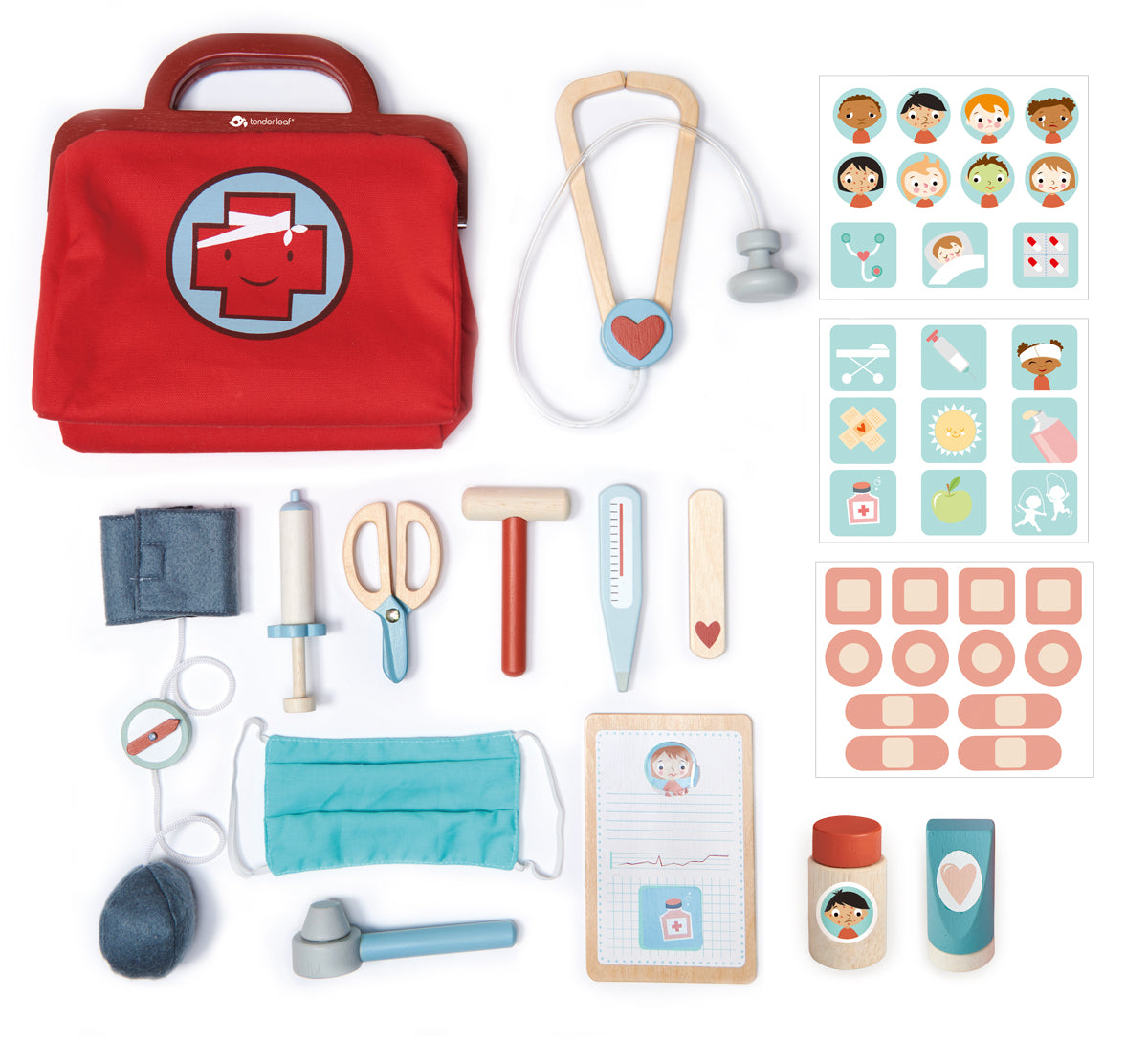 Jeux de docteur enfant : mallettes, trousses et valises