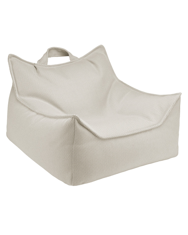 Pouf enfant imperméable et anti-tache, idéal pour l’extérieur