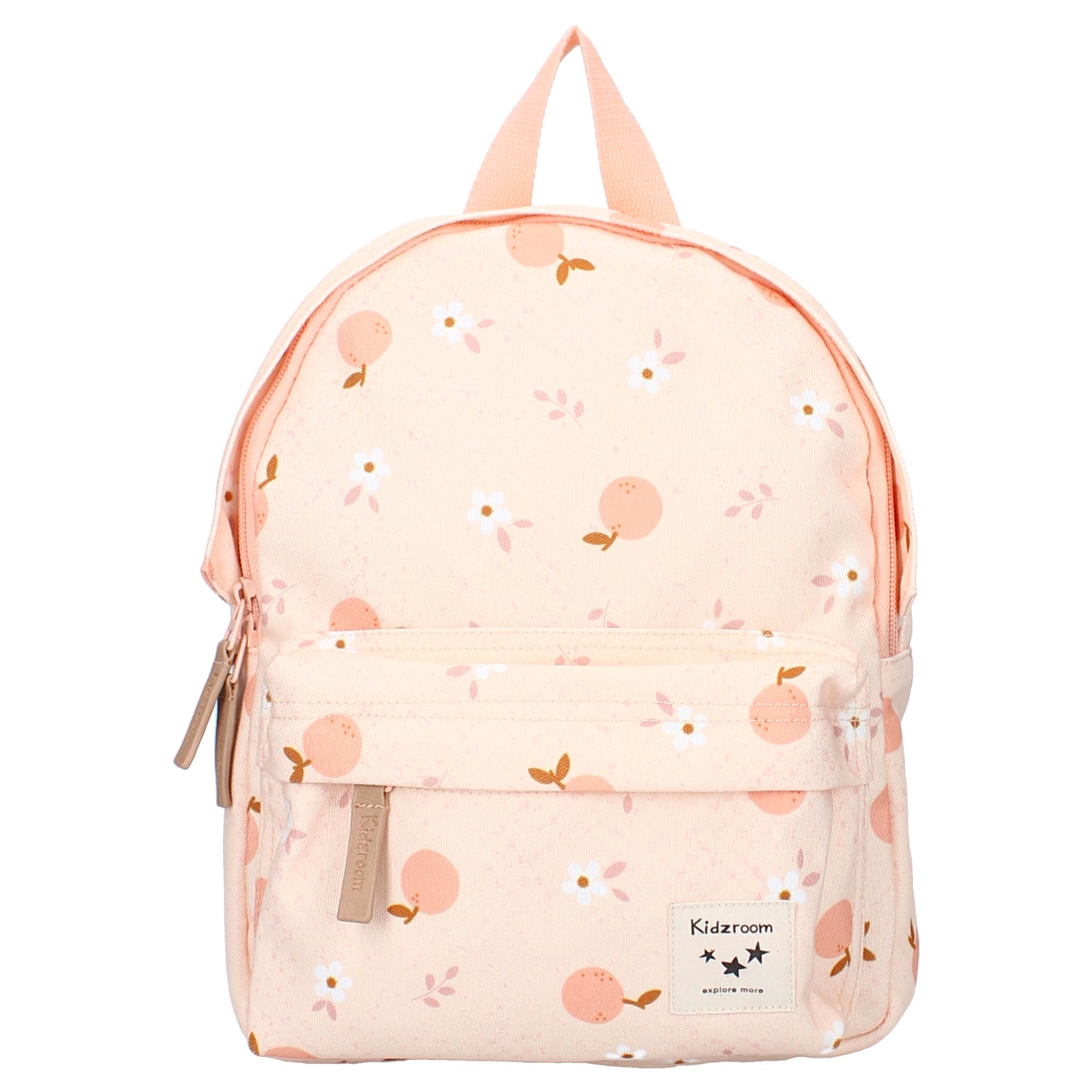 Sac à dos maternelle rose pour petite fille dès 2 ans. Choix écoresponsable, matériaux recyclé. 
